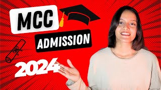 MCC ADMISSION 2024  When will admission start MADRAS CHRISTIAN COLLEGE [upl. by Nosna]