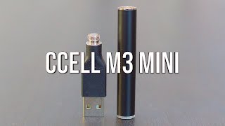 CCell M3 Mini 510 Cartridge Battery  Product Demo  GWNVCs Vaporizer Reviews [upl. by Milstone]