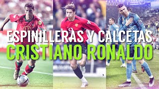 CRISTIANO RONALDO  ESPINILLERAS Y CALCETAS  CR7 THEBEST Siiu [upl. by Eniaj]