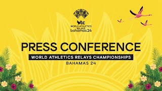 Livestream  World Athletics Relays Bahamas 24 Press Conference [upl. by Kaya]