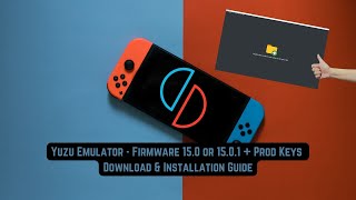 Yuzu Emulator  Firmware 1700 1501 160 1603 Prod Keys  Download amp Installation Guide [upl. by Idell]