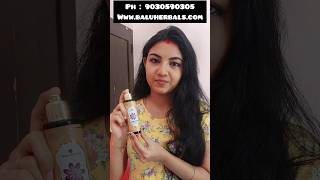 Baluherbals face glowing oilmenampwomen super resultssuntanbuy wwwbaluherbalscom📞 90305 90305 [upl. by Eremehc]