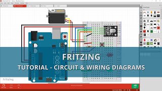 Fritzing Tutorial  A Beginners Guide to Making Circuit amp Wiring Diagrams [upl. by Fennell]