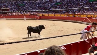 ÚLTIMO ENCIERRO de San Fermín 2023  Toros de Miura [upl. by Calla]