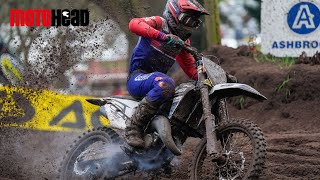 Hawkstone Park International MX 2022 Raw EMX 125 twostroke racing [upl. by Old]