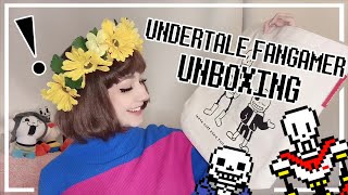 UNDERTALEDELTARUNE FANGAMER PLUSH MERCHANDISE UNBOXING [upl. by Bailey]