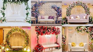 Make your wedding more beautiful with these decoration ideasunique wedding stage design2022 [upl. by Branham201]