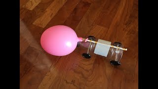 DIY SelfPropelled Balloon Car Water Bottle  StepbyStep Instructions  Savy Baby [upl. by Eduino]