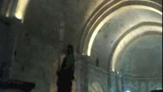 Fujara overtoneflute in the Maguelone Cathedral I  spheric Fujara sounds by Max Brumberg Flutes [upl. by Theresa]