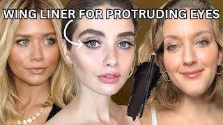 WING EYELINER FOR PROTRUDING EYES [upl. by Harriet]