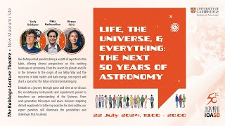 Life the Universe and Everything The next 50 years of astronomy [upl. by Noy]