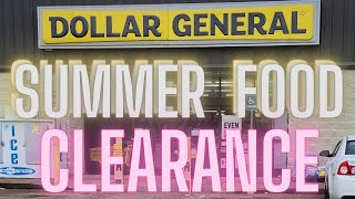 Dollar General Summer BBQ Food Clearance Visuals [upl. by Meihar]