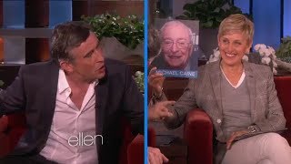 Steve Coogan Does Impressions on Ellen Show [upl. by Sauls]