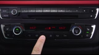 How to Use BMW Climate Controls  BMW HowTo [upl. by Onitnevuj]