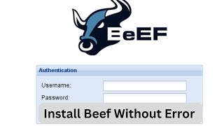 How to Install Beefxss in Kali Linux  Browser Hacking using BeEF Tool  BeEF Password change [upl. by Maxima]