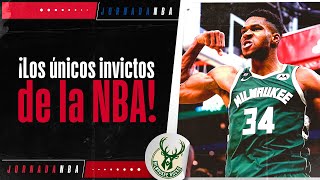 ¡El ‘Freak Show’ se apodera de la NBA Giannis y Bucks los únicos invictos [upl. by Kelcey80]