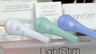 LightStim For Pain Handheld LED Therapy Light Device on QVC [upl. by Eneres]