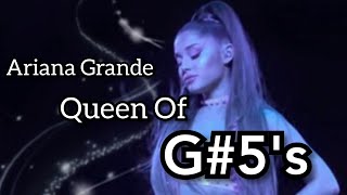 Vocal Showcase Ariana grande Queen Of G5s [upl. by Gnous]