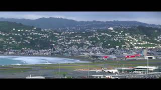 231013 Lyall Bay Wellington Airport Brooklyn wind turbine Lyall Bay Surf Cam Live [upl. by Ettezil35]