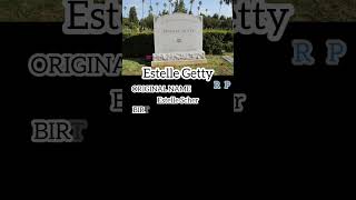 【visit to a grave】Estelle Getty【Famous Memorial】rip gravestones [upl. by Jerome69]