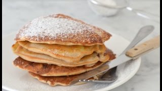 Recept Boekweitpannenkoeken met appel [upl. by Flavia]