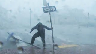 155 MPH Hurricane Ian Hits Florida [upl. by Nnayelhsa323]