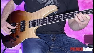 Review Demo  Schecter SLS Elite 4 [upl. by Nannie]