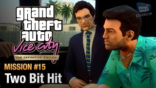 GTA Vice City Definitive Edition  Mission 15  Two Bit Hit [upl. by Dahcir]