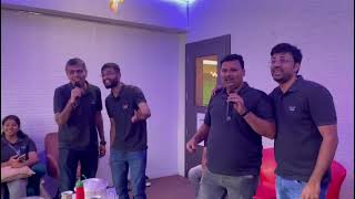 Bekarar karke hamen yun na jaiye by Cisco team at Casa Karaoke [upl. by Htenay]