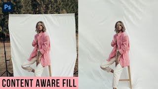 How to Use Content Aware Fill in Photoshop  New Photoshop 2022 Tutorial [upl. by Anailil408]