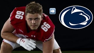 Nolan Rucci COMMITS to Penn State Football Monster Offensive Tackle from Wisconsin [upl. by Arlan319]