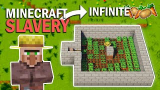 EASIEST Villager Crop Farm in Minecraft  Carrots Potato Wheat  120 [upl. by Negroj]