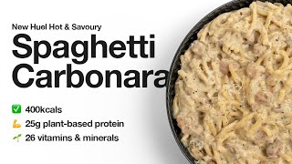 Huel Spaghetti Carbonara Launch Video [upl. by Halfon]