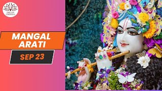 Mangal Arati  ISKCON Chennai  23 Sep 2024 [upl. by Pulchia]