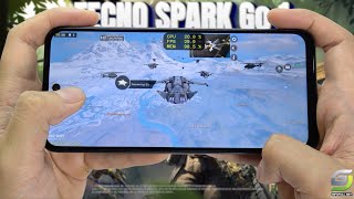 Tecno Spark Go 1 test game Call of Duty Mobile CODM  Unisoc T615 [upl. by Ten]