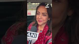 “Nothing wrong in it…” BJP’s Hema Malini on mass suspension of Opposition MPs [upl. by Enenaej]