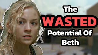 The WASTED Potential of Beth in The Walking Dead [upl. by Euqinomahs260]