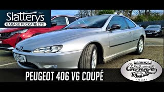 Peugeot 406 V6 Coupe Johns Garage [upl. by Nnahgaem]