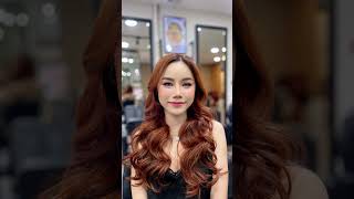 Beauty Girl Change Color Hair  Jol Mlob Spa and Salon [upl. by Dorreg]