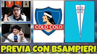 QUINTANA Y BRUNO SAMPIERI HACEN LA PREVIA DE COLO COLO VS U CATÓLICA [upl. by Sewoll]