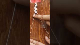 how to make bracelet with thread and beads at home cute bracelet ideas with beads [upl. by Nee183]