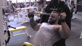 Iain Valliere IFBB Pro BACK DAY [upl. by Neely]