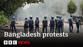 Bangladesh court scraps job quotas after deadly unrest  BBC News [upl. by Anauqcaj]