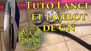 Tuto Craft Lance et Javelot de gn  galethorne ataendor [upl. by Allenotna]