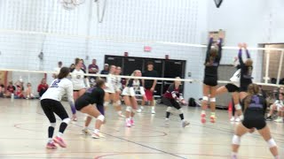 Mosinee vs Antigo Volleyball Highlights 92124 [upl. by Carrnan428]