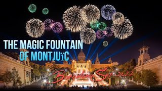 You must see this The Magic Fountains of Montjuïc Barcelona Sept 2022 [upl. by Nilatak]