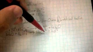 Ion Electron Method For Balancing Acidic Medium and Basic Medium Redox Reactions [upl. by Anyela109]