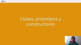 JavaScript Clases constructores y prototipos [upl. by Cline]