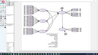 Một số dạng mô hình dùng để chạy biến điều tiết trong AMOS  Phân tích mô hình SEM trên AMOS [upl. by Knitter313]