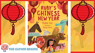 RUBYS CHINESE NEW YEAR By Vickie Lee  LUNAR NEW YEAR READ ALOUD  CHINESE NEW YEAR BOOKS FOR KIDS [upl. by Lydnek]